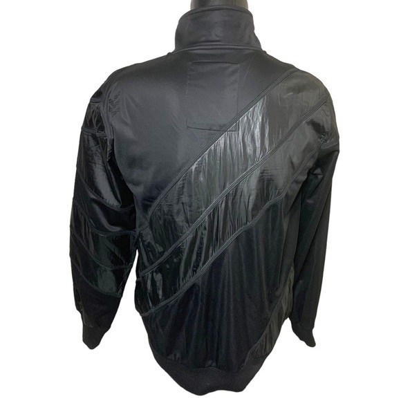 GIO-GOI Manchester Active Jacket Black Full Zip Fleece Streetwear Sweater Sz XL - Picture 3 of 15